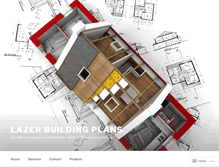 Tablet Screenshot of lazerbuildingplans.co.za